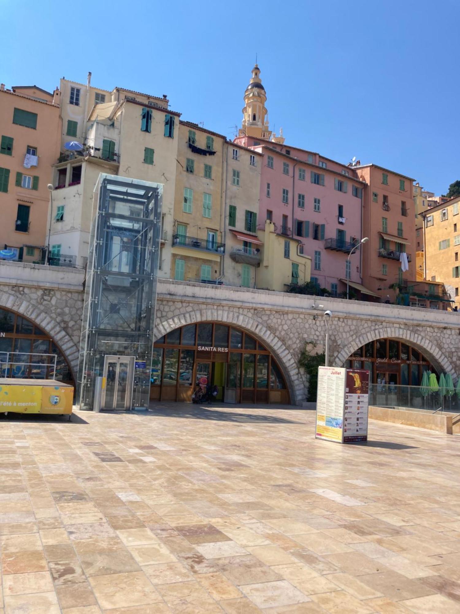Studio La Cigale Bord De Mer Menton Exterior photo